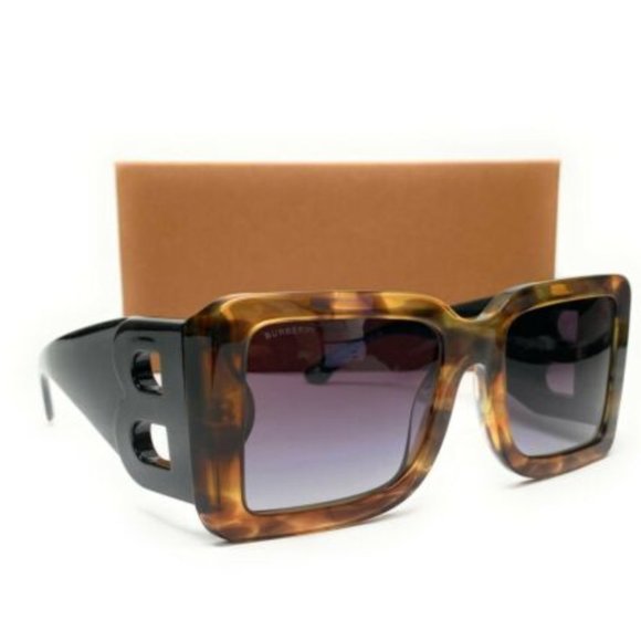 Burberry Brown Gradient Sunglasses! NEW! - Picture 1 of 3